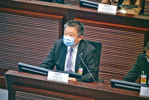 ■平機會主席朱敏健指部分投訴極具爭議。