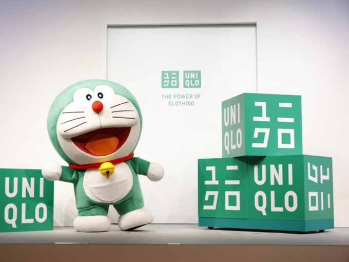 Uniqlo品牌LOGO也將同步轉為綠色。（Uniqlo圖片）
