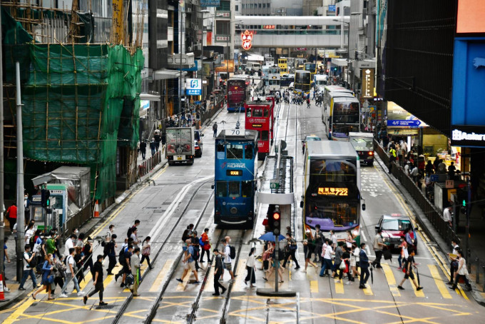 大摩料香港全年經濟倒退7%。資料圖片