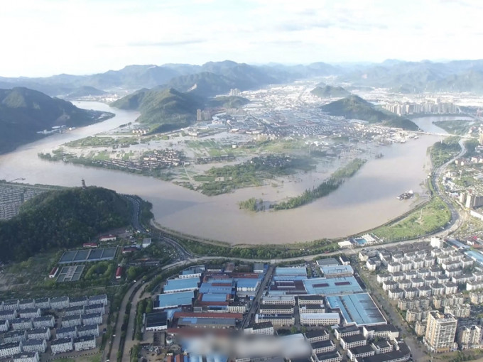 截止到今日下午1時30分 ，颱風已造成浙江32人死亡，16人失聯。　網圖