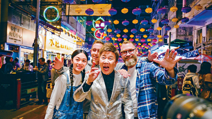 「廟街歌王」尹光將會重新推出經典歌曲《廟街》的MV，以吸引更多旅客到訪。