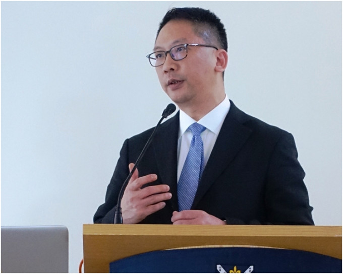 袁國強在牛津大學發表演說，指香港1997年以來，一直見證普通法健康發展。