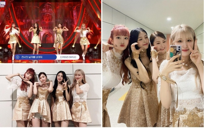 古天樂的中韓女團SKYLE的表現備受讚賞。