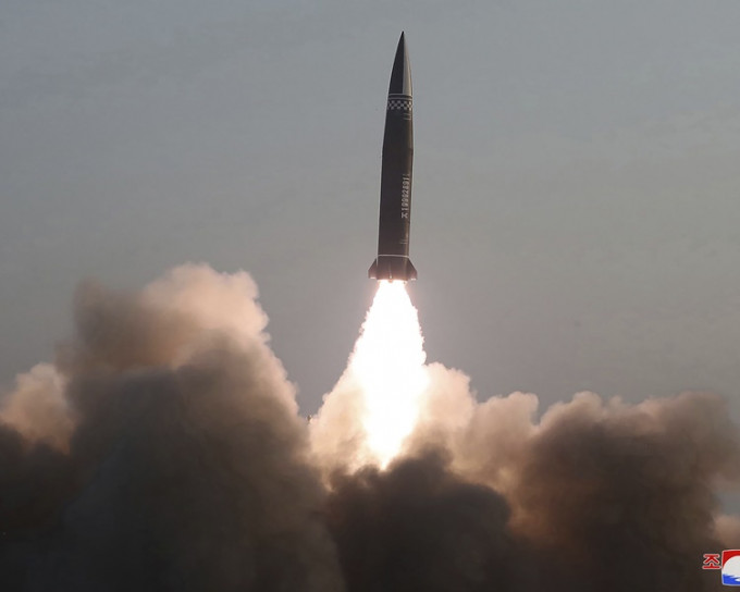 北韩上星期发射导弹后美国曾警告北韩。AP
