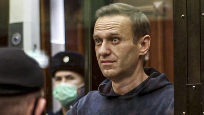 俄罗斯反对派领袖纳瓦尔尼就新罪名再受审。AP资料图片
