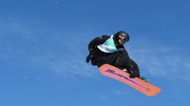 苏翊呜杀入单板滑雪男子大跳台决赛。奥运官网图片