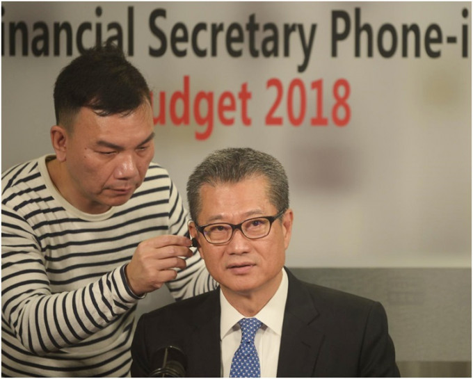 陳茂波重申，政府希望能針對性地運用金錢。