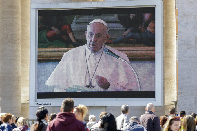 梵蒂岡今年復活節聖周活動將不安排信眾參與。AP