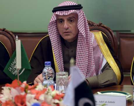 沙特阿拉伯外交部长朱贝尔。