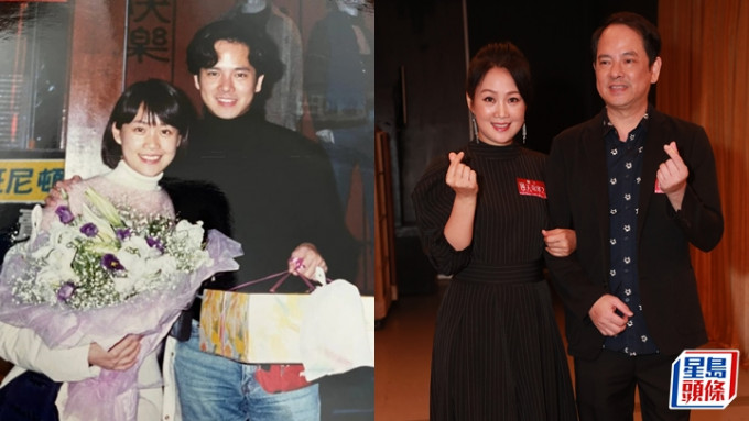 梁小冰与老公陈嘉辉相识相恋逾30年，非常恩爱。