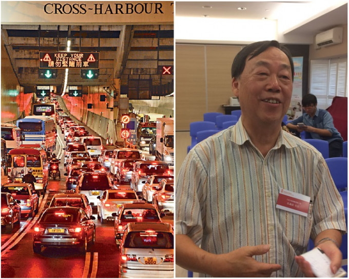 汽車交通運輸業總工會的士司機分會主任杜燊棠（右）。資料圖片