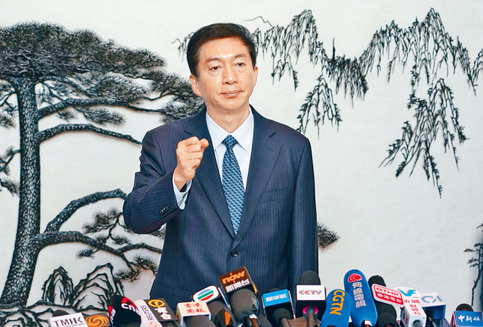 ■中聯辦主任駱惠寧強調美方制裁，對他沒有任何影響。