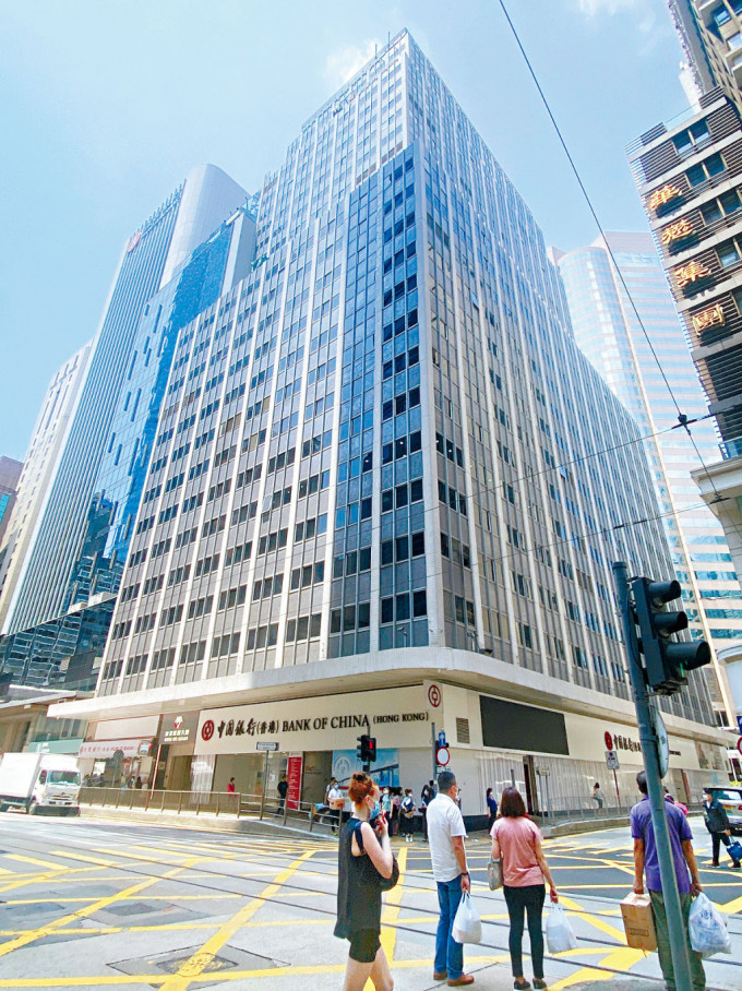 中环永安集团大厦意向价约1亿5371万。