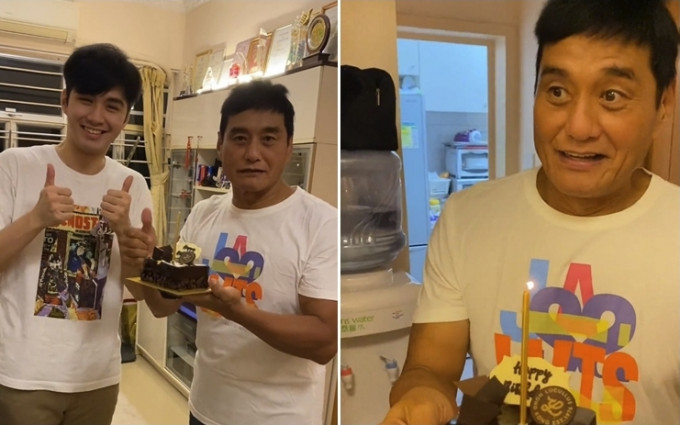 王俊棠日前為兒子慶祝生日。