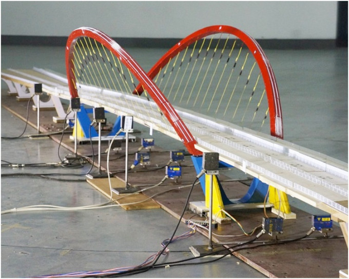 將軍澳跨灣連接路大橋完成風洞測試及技術分析。