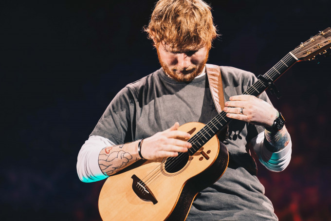 Ed Sheeran去年完成最吸金的巡唱後，身家達19億港元。