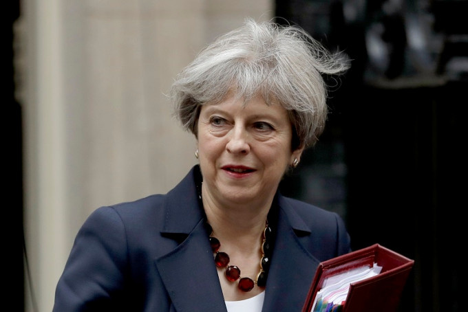 英國首相文翠珊早前說過英國參與這次對敘利亞的攻擊，事前無需國會的批准。（資料圖片）