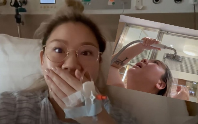 欣宜由入院到做完手术自述至出院回家冲凉洗头都在影片中交代。