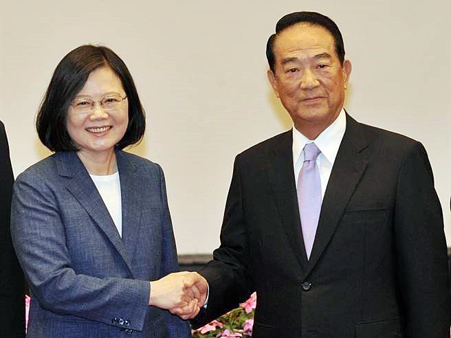 蔡英文宣布宋楚瑜再任APEC特使。