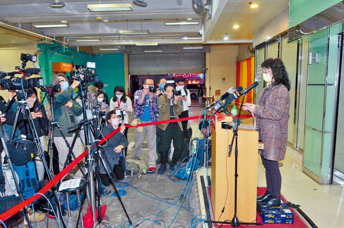 ■總幹事蘇淑賢透露再有四名職員涉案已報警處理。