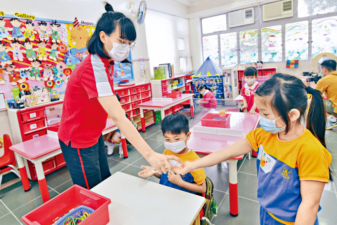 幼稚園校舍空間有限，教大研究發現幼稚園安排學生在課室或校舍公共空間進行活動，盡用空間。