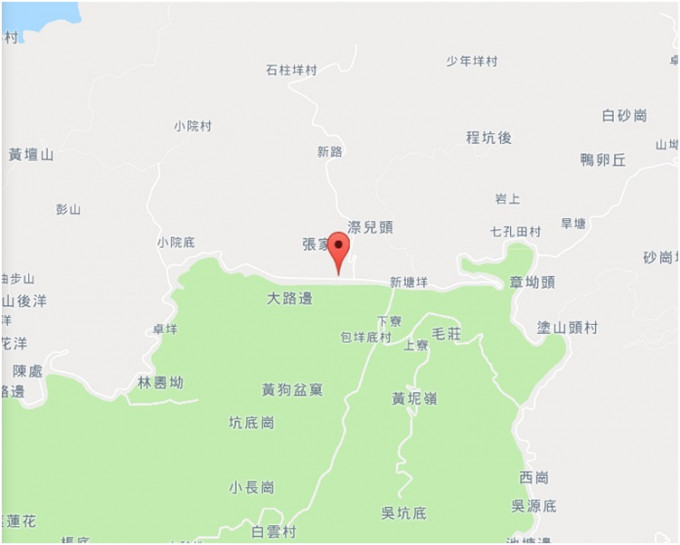 塌墙的民房位于包垟乡包垟店村。网图