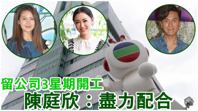 今日有消息指TVB想安排員工留電視城3星期趕工。