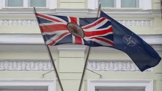 英国驻乌克兰基辅大使馆暂时搬离。Reuters