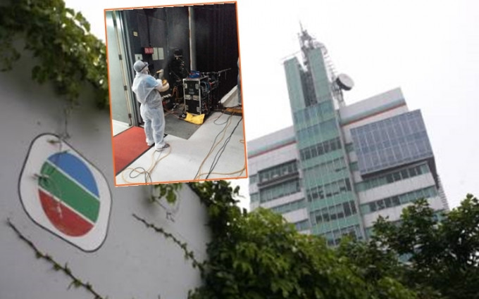 TVB有外判员工确诊，TVB16厂要进行大规模消毒。