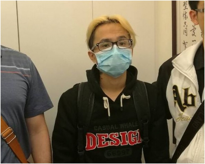 曾祥欣被台灣警方拘捕。資料圖片