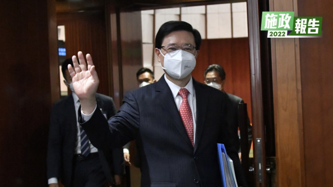 行政長官李家超在施政報告中稱要說好香港故事 。