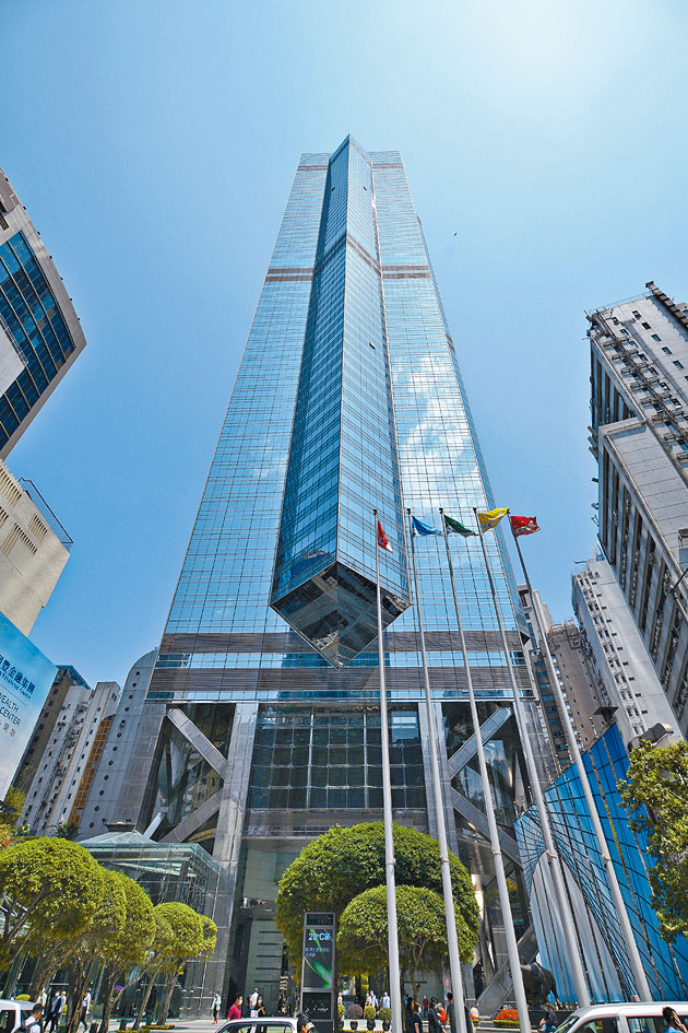 中環中心22樓單位以每呎約37元租出，創該甲廈過去12年以來新低水平。