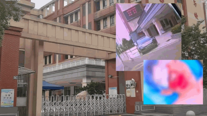 武漢小學校內發生交通事故 老師開車輾2次撞死小一學生