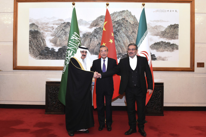 沙伊两国本月10日同意恢复外交关系。
