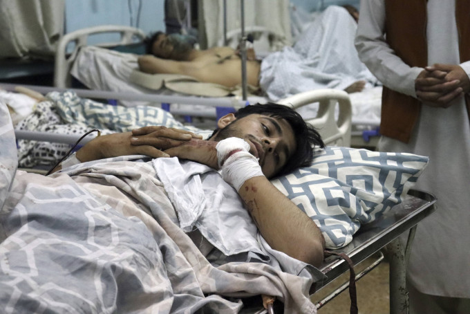 阿富汗缺乏医疗物资及专业医疗人员。美联社图片