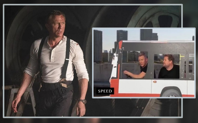 丹尼尔最近为《007：生死有时》宣传，现身名嘴James Corden节目。