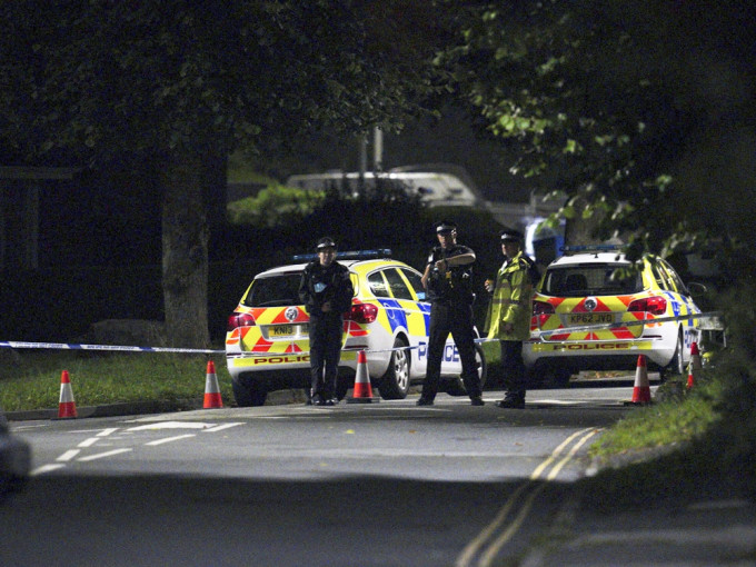 英国普利茅斯发生枪击案。AP图片