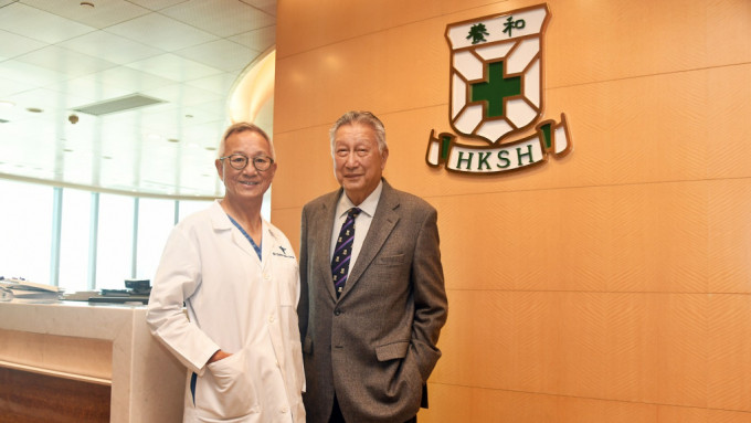 李维文 （右）养和医疗集团营运总监、养和医院董事；陈焕堂医生（左） 养和医疗集团首席医疗总监、养和医院副院长。