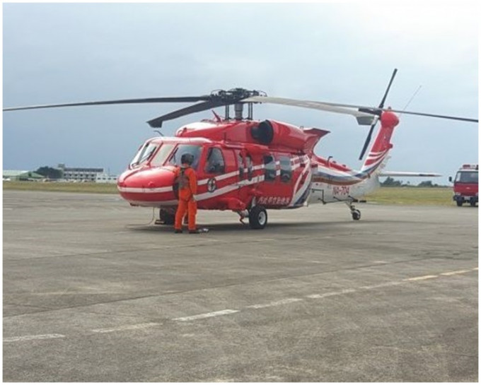 台湾一架黑鹰直升机周一执勤时失踪。