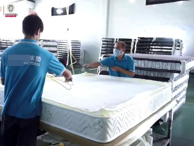 美最終裁定中國製床褥存傾銷，徵稅最高17倍。網圖