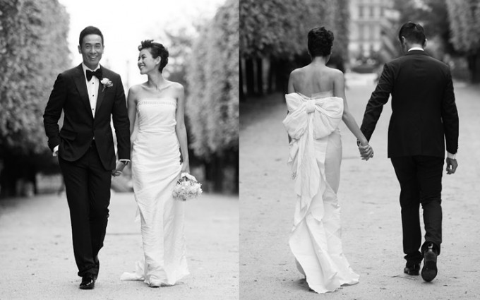 由结婚一刻开始，陈豪与陈茵媺就决定开心携手走向幸福之路。