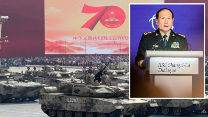 魏鳳和指國慶70周年閱兵展示的新型武器裝備中國軍隊都已列裝。新華社