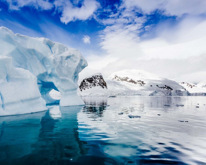 南极融冰速度加剧，科学家忧将来海平面上升致灾难。网图