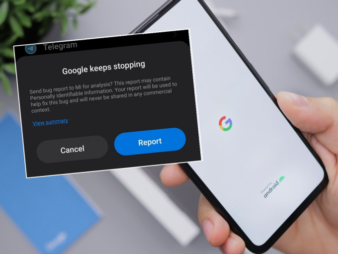 Android作業系統今日出現全球大死機。網圖