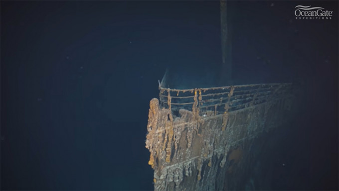 鐵達尼號殘骸8K畫面首次公開。