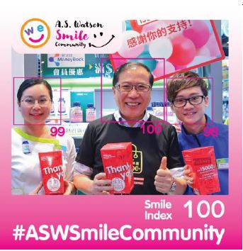 大家可上傳微笑相片至projectlol.hk網頁，成為「微笑社區」的一份子。