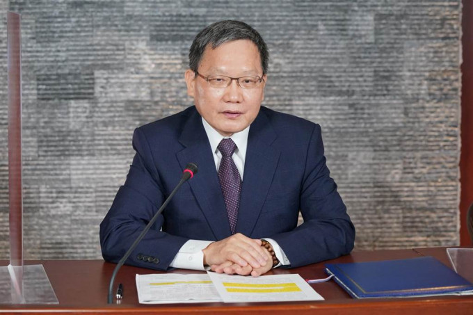 台湾的财政部长苏建荣。网上图片