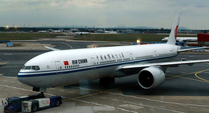 中國國際航空公司。新華社圖片