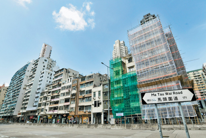 市建局宣布启动土瓜湾「马头围道/落山道发展项目」。