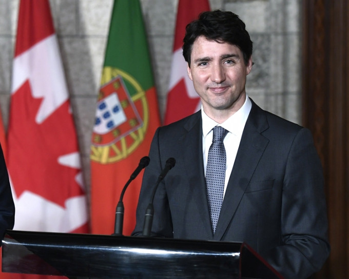 加拿大总理杜鲁多。AP
